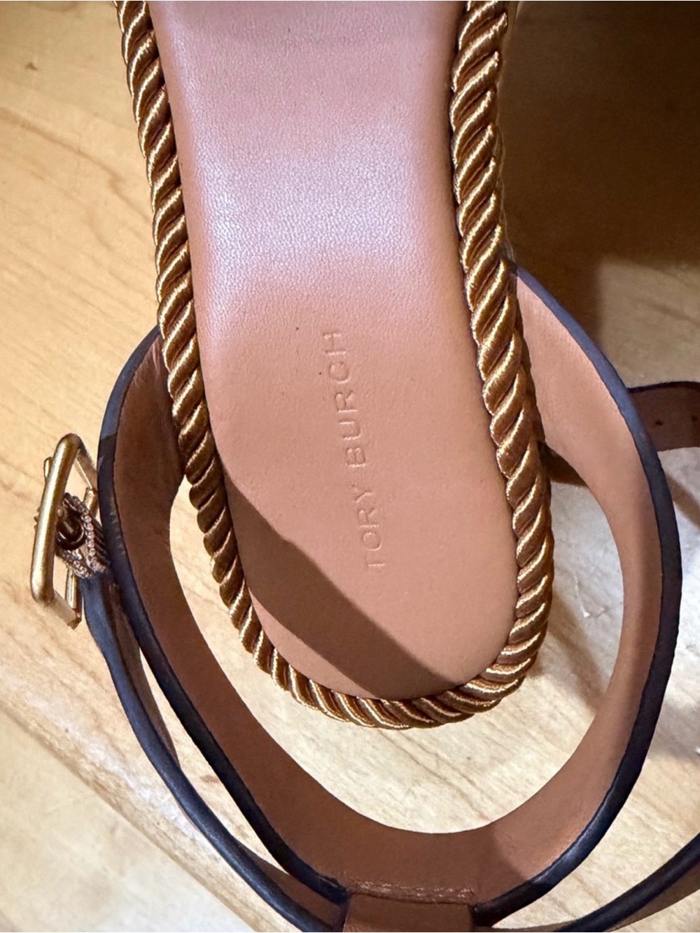 Tory Burch Stripped Multi-Color Rope Espadrille 5.5 - Picture 9 of 9